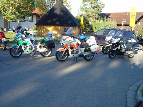Motorrad Korso am Freitag