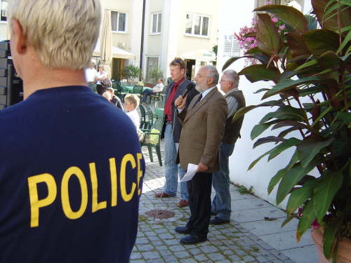 Viel Lob fr die Teilnehmer vom Bgm.