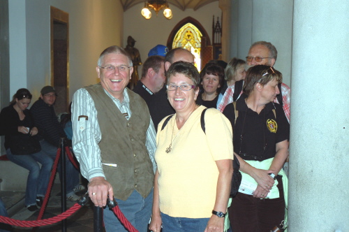 Harald Betscher mit Frau